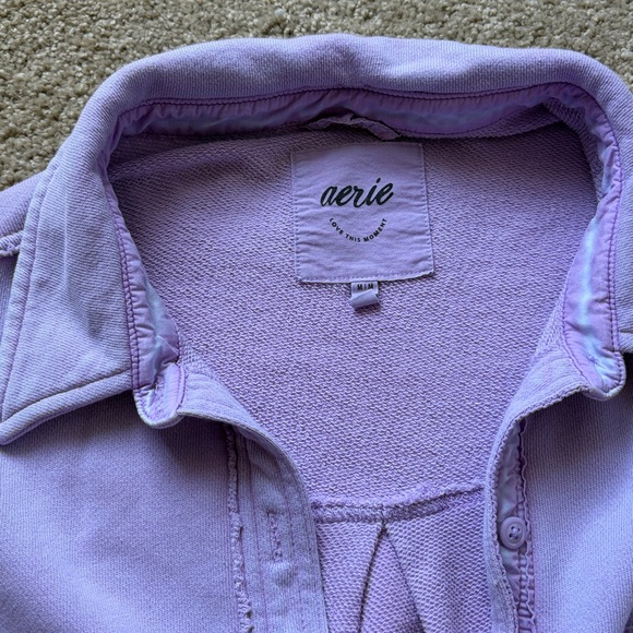 Aerie Lumberjane Fleece Shirt - Picture 5 of 6